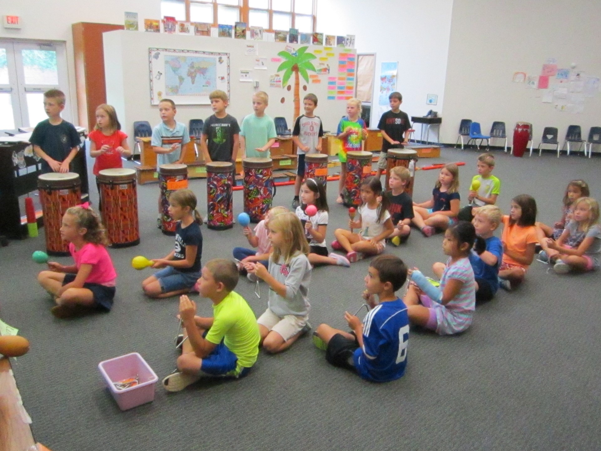 Music at GES: Learning About Percussion