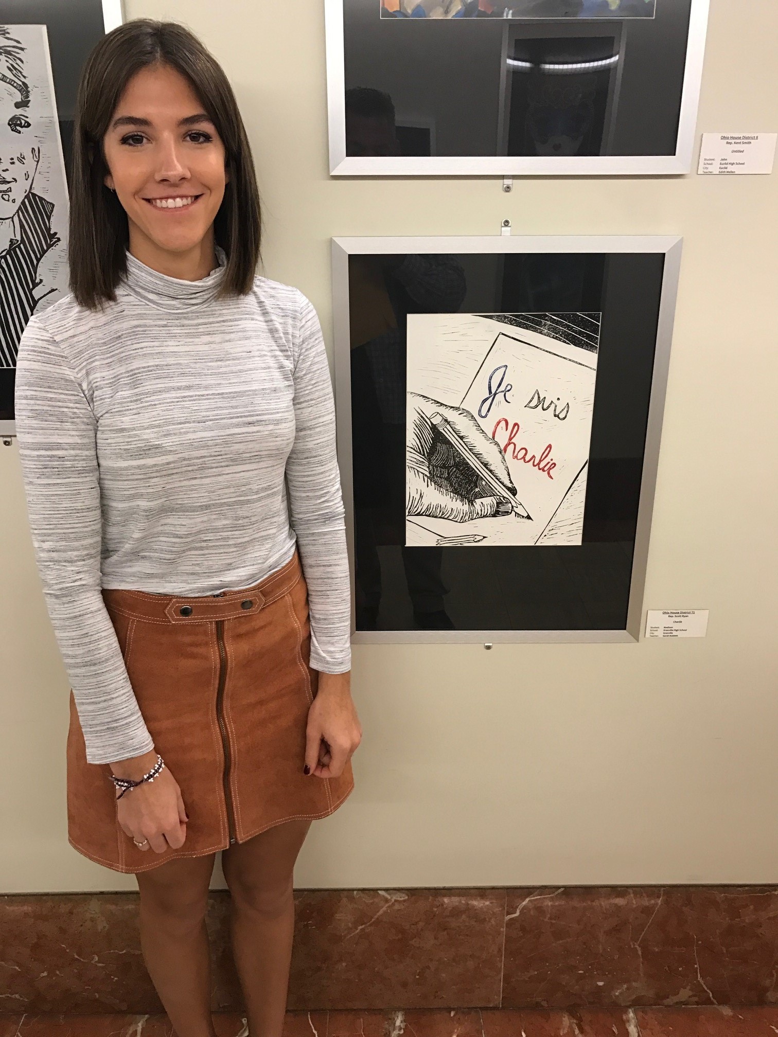 Madison Koester's Art Displayed at Ohio Statehouse