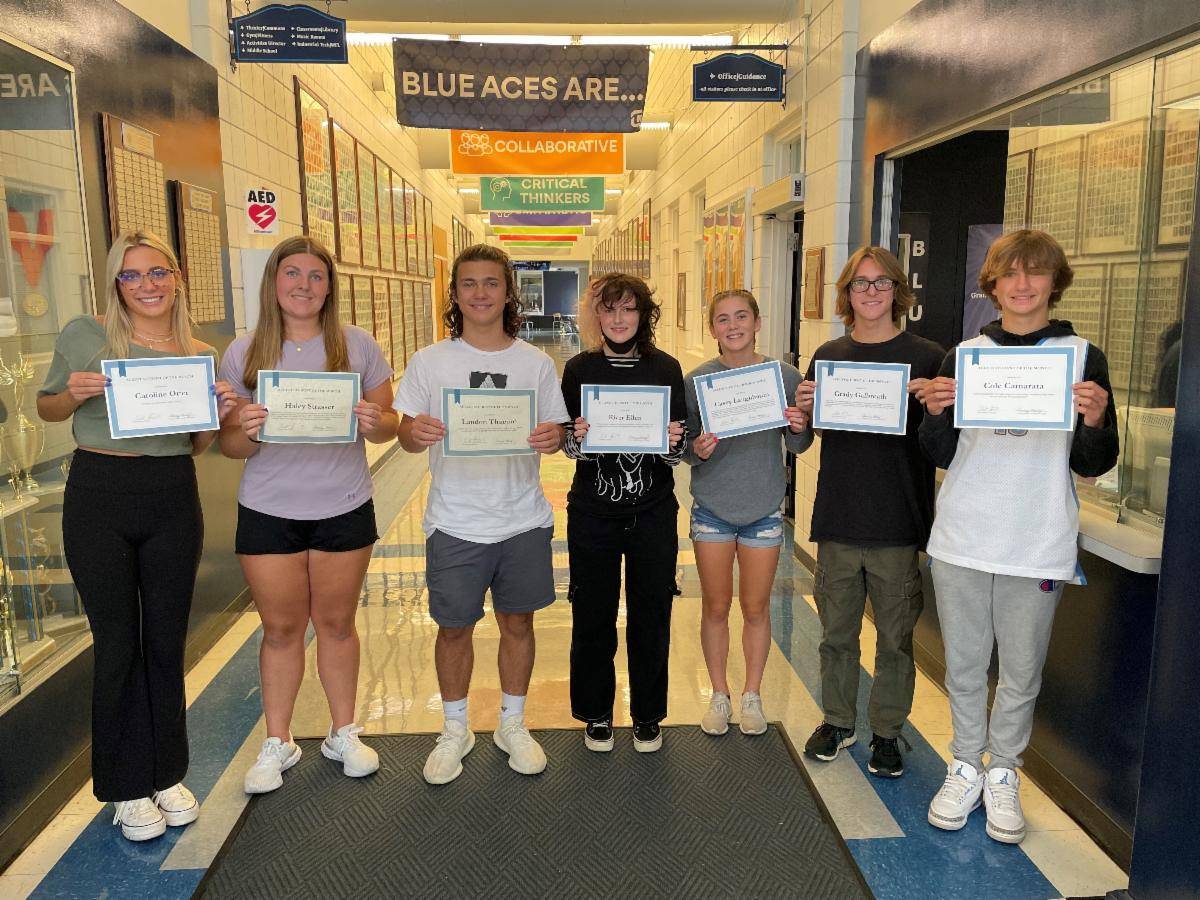August 2022 Students of the Month