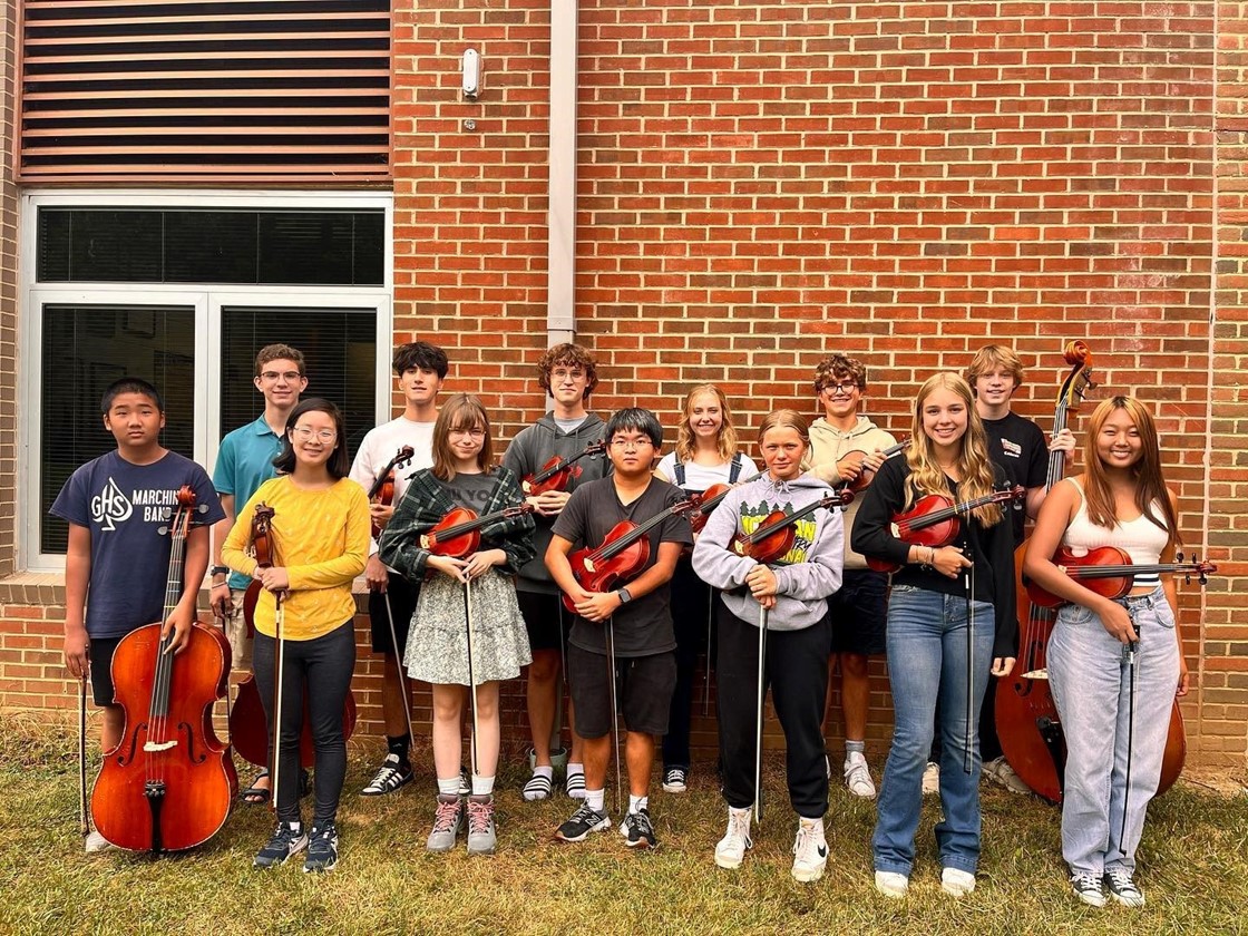 GHS Orchestra Students
