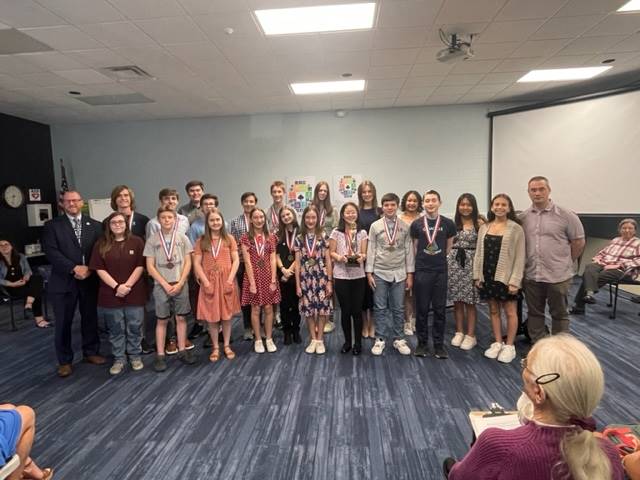 GHS and GMS Science Olympiad Participants Recognized for Accomplishments at the State Competition